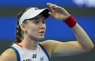Elena Rybakina in action (file photo)