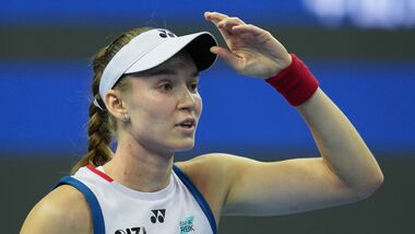 Elena Rybakina in action (file photo)