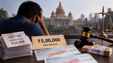 Bengaluru chit fund case: Why a consumer commission ordered a company to pay  ₹4.08 lakh plus interest (AI-Generated Image)