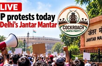 LIVE: CJP protests today at Delhi Jantar Mantar Oct 10; Latest news, updates on Metro, trains, cabs, airport, traffic