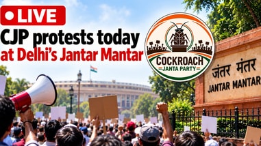 LIVE: CJP protests today at Delhi Jantar Mantar Oct 10; Latest news, updates on Metro, trains, cabs, airport, traffic