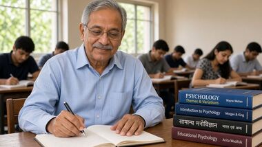 Dr Ashok Kumar's return to college demonstrates that formal education need not end with a degree or a professional milestone. (AI-generated Image for representational purposes only)
