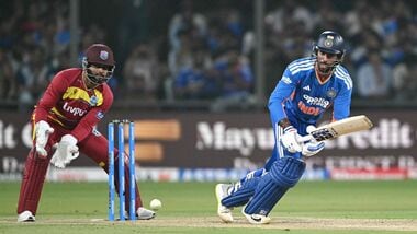 Tilak Varma's comical run-out in Indore