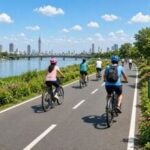 The route is intended to improve access to parks and riverfront spaces while providing residents with a dedicated area for cycling, walking and outdoor recreation. (AI image for representative purpose)