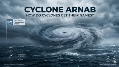 The formal naming protocol for the North Indian Ocean began in September 2004.