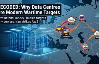 Data centres, the physical infrastructure powering cloud computing and artificial intelligence (AI), are emerging as strategic targets in modern warfare (AI generated image)