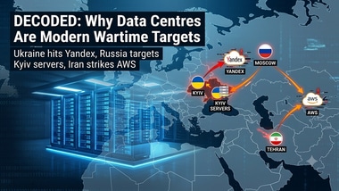 Data centres, the physical infrastructure powering cloud computing and artificial intelligence (AI), are emerging as strategic targets in modern warfare (AI generated image)