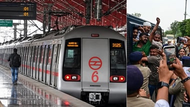 CJP October 10 Delhi protest news: Take a look at the FULL list of metro stations closed in Delhi ahead of protest against CEC.