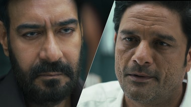 Ajay Devgn and Jaideep Ahlawat face each other in Drishyam The Conclusion.