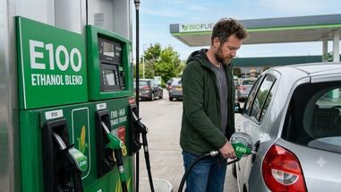 Fuels with ethanol content exceeding E20, or 20% ethanol-blended petrol, and extending up to E100, are intended for vehicles designed and certified to use them (AI-generated image for representational purposes only)