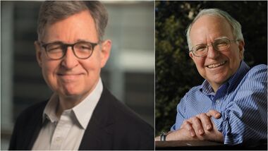 Michael Woodford (L); Robert E Hall