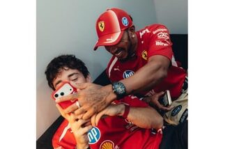Charles Leclerc and Lewis Hamilton ‘hack’ Ferrari social media