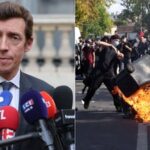 French Education Minister Eduardo Geffray said that the country is set to close up to 500 high schools as student protests turn increasingly violent.