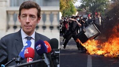 French Education Minister Eduardo Geffray said that the country is set to close up to 500 high schools as student protests turn increasingly violent.