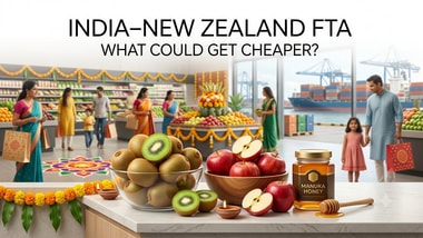 India-New Zealand FTA from 20 October: From kiwi to apples and honey, here's what could get cheaper for you. (AI-generated image for representational purposes only)