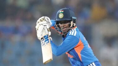 G Kamalini has played five T20Is for India so far, scoring 30 runs.