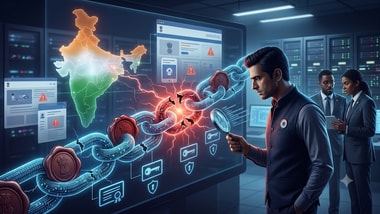 The ministry said the impact on Indian websites and applications had been very limited and lasted for a short interval. (AI-generated image used for representational purpose.)