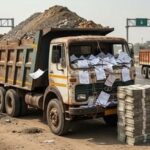 The truck had 242 pending challans accumulated over about three years, with violations recorded across Rajasthan, Haryana, Uttar Pradesh and Uttarakhand. (AI-generated image used for representational purpose.)