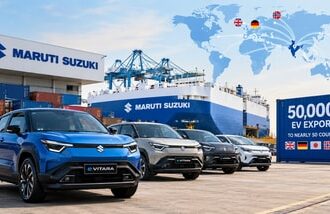 Maruti Suzuki has crossed 50,000 cumulative EV exports.