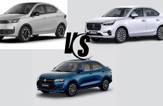 Tata Aeris vs Honda Amaze vs Maruti Dzire.