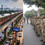 Inside the capital, the Delhi Traffic Police rolled out a comprehensive advisory warning of diversions at 30 key locations starting from 6 am on Saturday.
