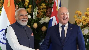 New Zealand Prime Minister Christopher Luxon announces that the historic Free Trade Agreement (FTA) between New Zealand and India.
