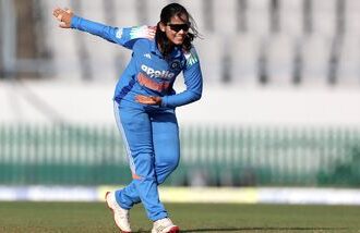 Vaishnavi Sharma celebrates