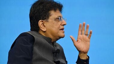 Piyush Goyal, India's minister of commerce and industry, during the Bloomberg New Economy Forum in New Delhi, India, on Wednesday, Oct. 14, 2026.