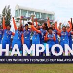 India are the defending champions of the ICC U19 Women's T20 World Cup.