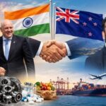 Saurav Kumar, managing director of Protiviti’s member firm for India (Right), Indian Prime Minister Narendra Modi and New Zealand Prime Minister Christopher Luxon. (Left). Note: Image compiled using AI.