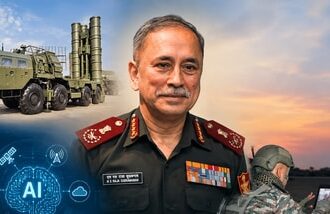 Chief of Defence Staff (CDS) General NS Raja Subramani. Image generated using AI for representative purposes.