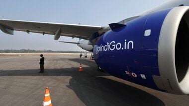 IndiGo flight 6E925 was struck by lightning at 17,000 feet, damaging the aircraft. All 110 on board are safe after landing in Lucknow. (Representative image)