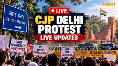CJP Delhi Protest Live Updates: Over 250 trains cancelled, 45 metro stations shut ahead of Jantar Mantar protest