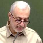Iran's new Defence Minister Mehrdad Akhlaqi speaks in Theran, Iran, October 18, 2026, in this screengrab from a video.