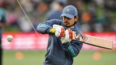 India's Ishan Kishan has suffered an injury in the first T20I.