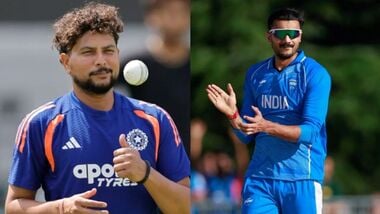 Axar Patel is the more vulnerable bowler compared to Kuldeep Yadav when it comes to batters attacking from ball one.