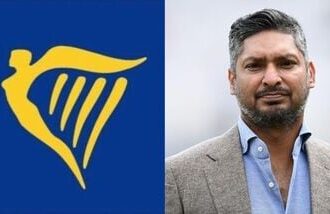 Kumar Sangakkara has accused Ryanair of discriminatory behavior.