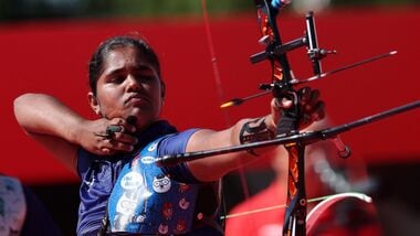 India's Kumkum Anil Mohod in action at Asian Games 2026.