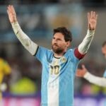 Argentina's Lionel Messi retired from international football after their friendly match against Benin in Buenos Aires.