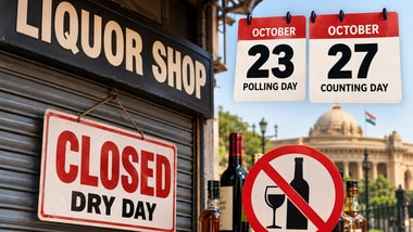 UP liquor ban on October 23, 27: Check dry day rules for shops, bars and hotels (AI-Generated Image for representational purpose only)