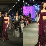 Nitanshi Goel walked as showstopper for designer Suneet Varma at Lakme Fashion Week 2026.