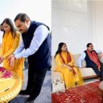 Gautam Adani, Dr Priti Adani visit Shrimad Rajchandra Ashram
