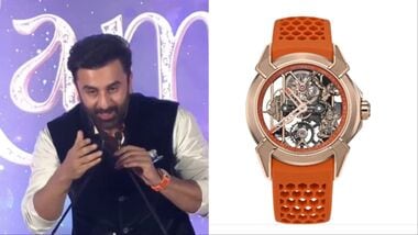 Ranbir Kapoor wears  ₹78 lakh Jacob & Co. watch inspired by Ram Janmabhoomi