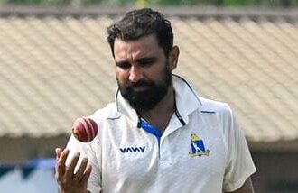 Bengal's Mohammed Shami was among the wickets against Delhi in the ongoing Ranji Trophy 2026-27.