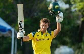 Nathan McSweeney played for Australia A against India A in the unofficial one-day series.