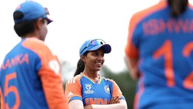 Niki Prasad (Centre) led India to the U19 Women's T20 World Cup and the Women's U19 Asia Cup titles.