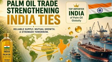 The GLOBOIL India 2026 event's theme — “At The Inflection Point: Energy, Sustainability & India’s Demand Future” — highlighted the changing dynamics of India's edible oil market and the growing importance of palm oil-producing countries to India's supply security. (AI-generated Image for representational purposes only)