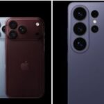 On the specifications listed, Samsung stands out for privacy, zoom and weight, while the iPhone stands out for professional video capabilities, maximum storage and claimed video playback endurance.