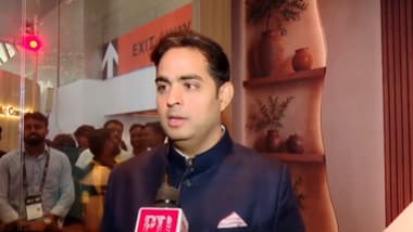 Reliance Jio Infocomm Chairman Akash Ambani.