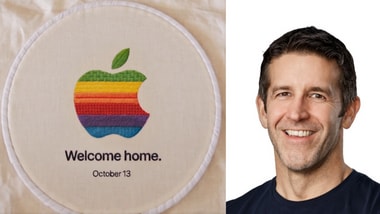 Apple's Welcome home event them and John Ternus (CEO of Apple).